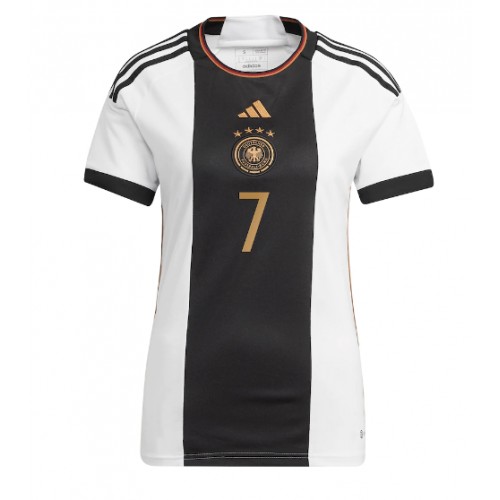 Maillot de foot Allemagne Kai Havertz #7 Domicile Femmes Monde 2022 Manches Courte